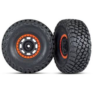 TRAXXAS Reifen auf Felge montiert BFGoodrich Baja KR3 Reifen (2) TRX8472