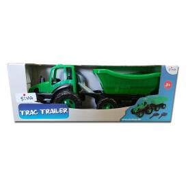 Trac Trailer Sandfahrzeug Traktor + Anhänger 71 cm Siva 10500