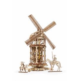 Windmühle UGEARS Baukasten Holz 3D Steampunk 585...