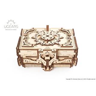 Antik-Schatulle UGEARS Baukasten Holz 3D Antik-Box 185 tlg. Siva SI-70089