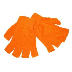 FINGERLESS GLOVES ,orange