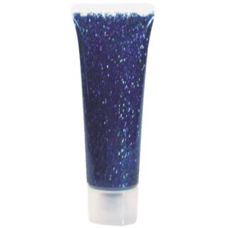 Glitzergel, blau