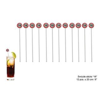 12 Cocktailstäbe ca. 20cm